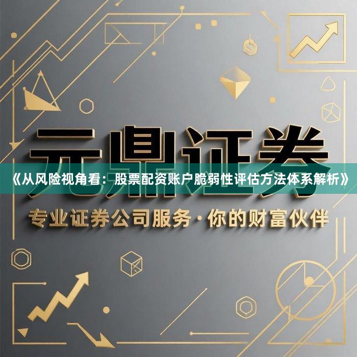 《从风险视角看：股票配资账户脆弱性评估方法体系解析》