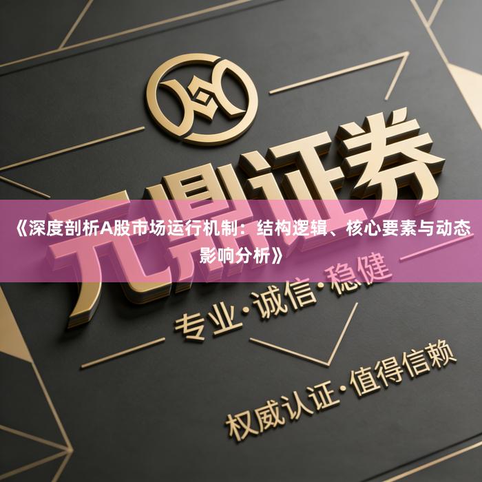 《深度剖析A股市场运行机制：结构逻辑、核心要素与动态影响分析》