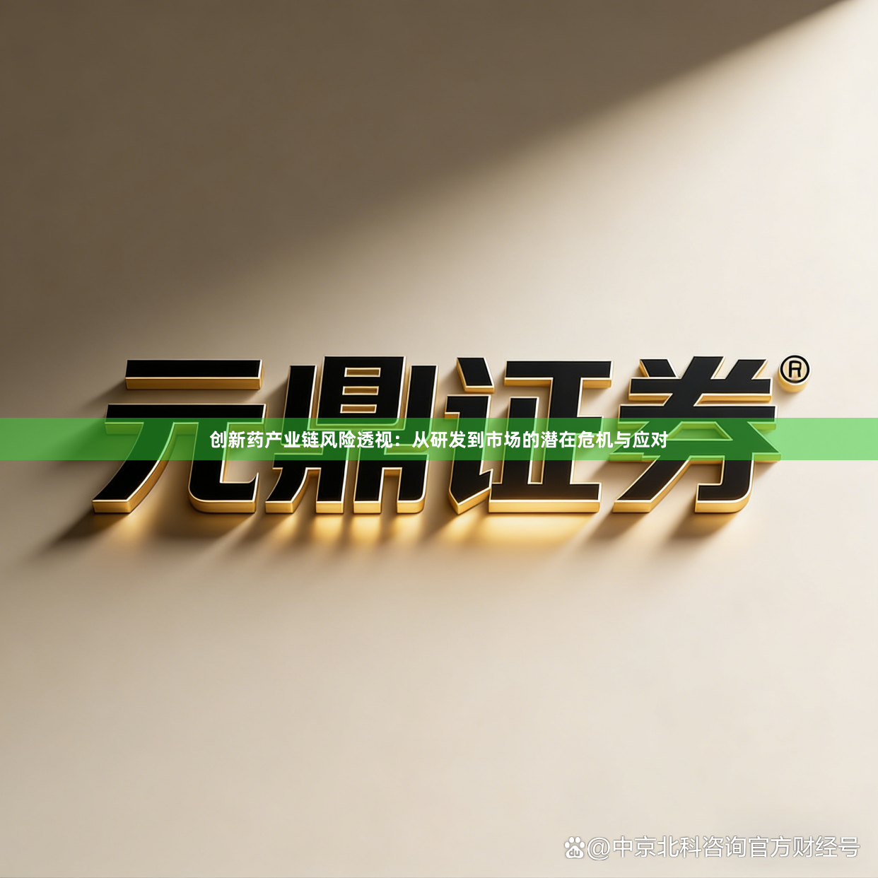 创新药产业链风险透视：从研发到市场的潜在危机与应对